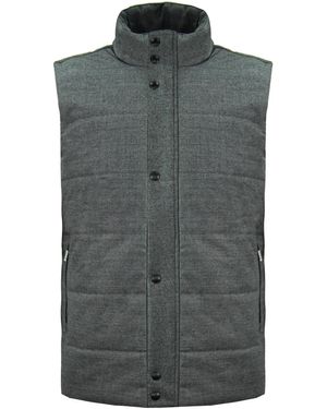 Hackett Warm Vest Wool - Grey