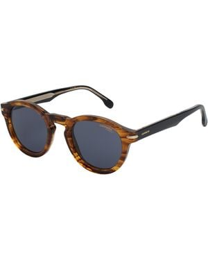 Carrera Runde Acetat-sonnenbrille 306s Für Damen Und Herren - Blauw