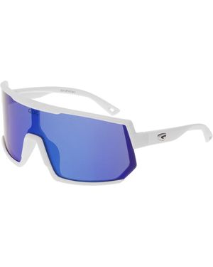 G.O.D Eyewear Polarised Uv400 Cycling Sunglasses With Anti-Fog Mirror Hydrophobic Lens - Blue
