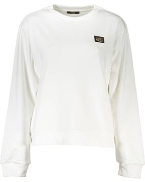 Roberto Cavalli Cotton Jumper - White