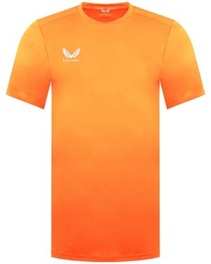 Castore Logo Training T-Shirt - Orange