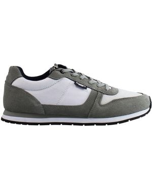 Hackett Eyelet Trainers - Grey