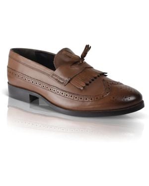 Silver Street London Borough Loafers - Brown