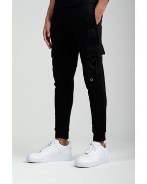 Foray Multi Pocket Utility Cargo Joggers - Black