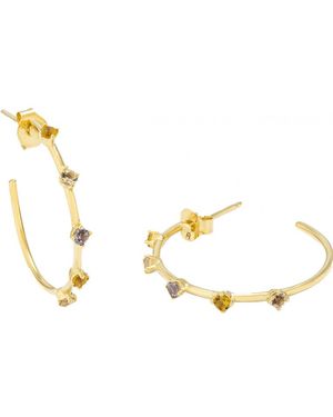 Radiant Ry000002 Ladies Earrings - Metallic