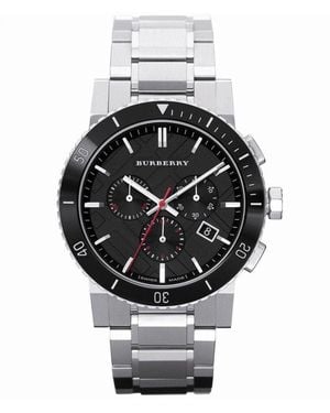 Burberry Bu9380 Horloge 42mm De Stad Zilver - Metallic