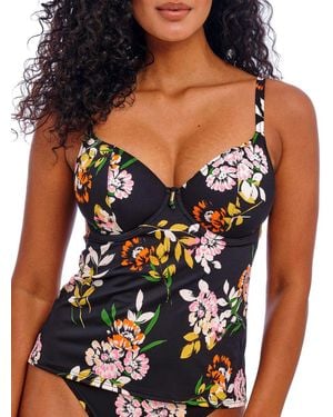 Freya Twilight Soul Tankini Top - Black