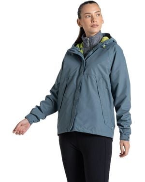 Craghoppers Ladies Ossus Waterproof Jacket (Storm) - Blue