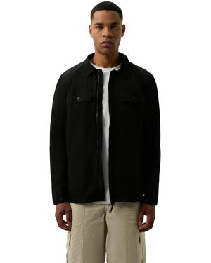 Patrick Jackson Overshirt - Zwart