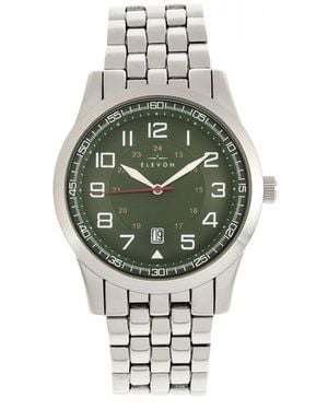 Elevon Watches Garrison Bracelet Watch W/Date - Metallic