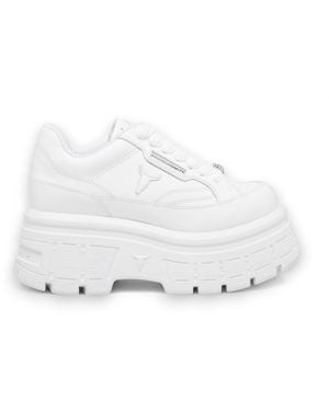 Windsor Smith Chunky Leather Trainers - White