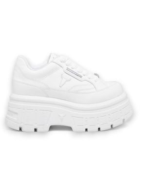 Windsor Smith Chunky Leather Trainers - White