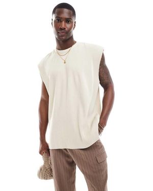 ASOS Oversized Tank - Natural