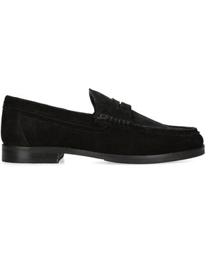 KG by Kurt Geiger Suede Francis Loafers - Black