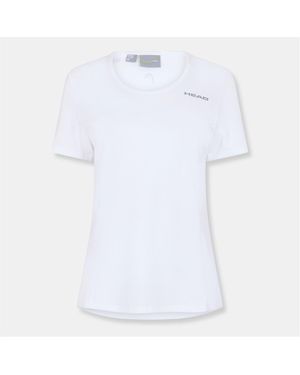 Head Tech Crew Neck Short Sleeve T-Shirt - White