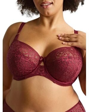 Panache Estel Full Cup Bra - Red