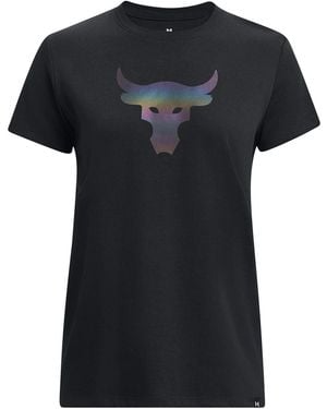 Under Armour Regular Fit Crew Neck Short Sleeve T-Shirt - Black
