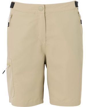 Regatta Ladies Chaska Iii Walking Shorts (Moccasin) - Natural