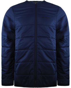 Ben Sherman Lightweight Padded Jacket - Blue