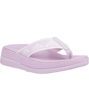 Fitflop Surff Webbing Toe Post Ladies Summer - Purple