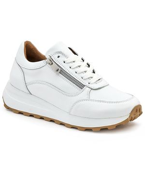 Jones Bootmaker Bertina Lace-Up Trainers - White
