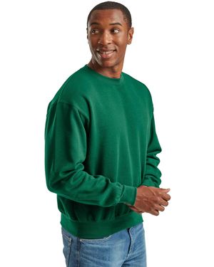 Fruit Of The Loom Adult Supercotton Sweatshirt (College) - Green