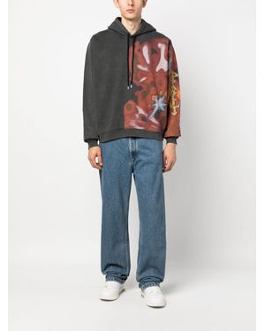 Ambush Hoodie With Graphic Print - Blue