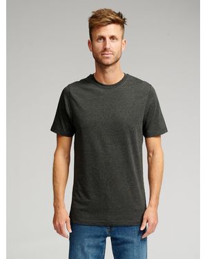 TeeShoppen Biologisch Basis-t-shirt - Grijs