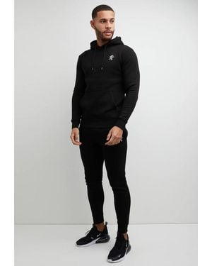 Gym King Basis Tracksuit Cotton - Black