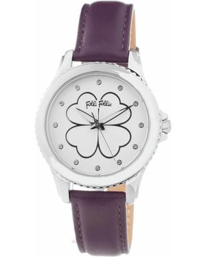 Folli Follie Ladies Watch Quartz Stainless Steel - Metallic