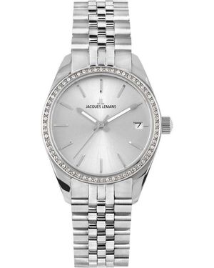 Jacques Lemans 1-2085-1J Ladies Derby Watch - Grey