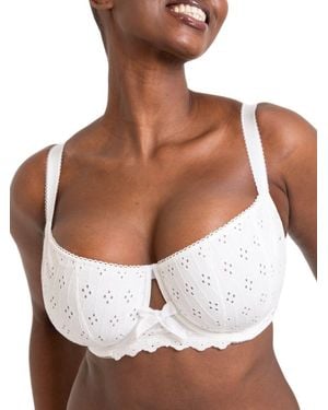 Curvy Kate Flora Balcony Bra - White