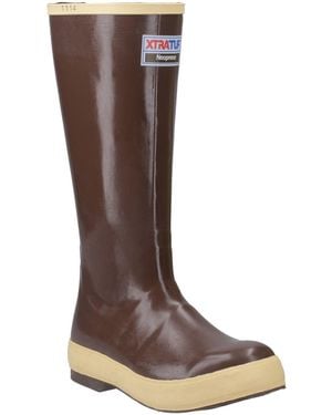 XtraTuf Legacy Rubber Copper/Tan Wellington Boots - Brown