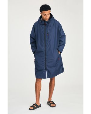 Tokyo Laundry Mid-Length Logo Dryrobe - Blue