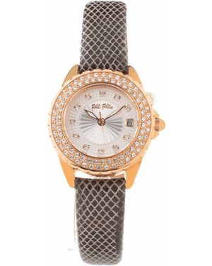Folli Follie Ladies Watch Quartz Stainless Steel - Metallic
