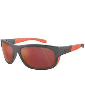 Arnette Grey Resin Sunglasses - Red