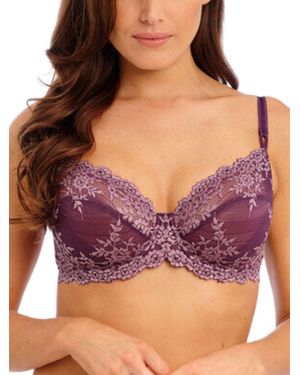 Wacoal Embrace Lace Underwire Bra - Purple