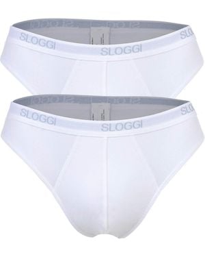 Sloggi Basic Mini Brief - White
