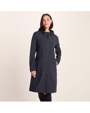 TOG24 Enya Softshell Long Jacket Dark - Blue