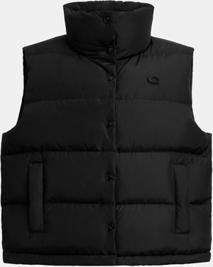 COACH Puffer Vest - Black