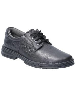 Hush Puppies Outlaw Ii Lace Up Leather Shoe - Blue