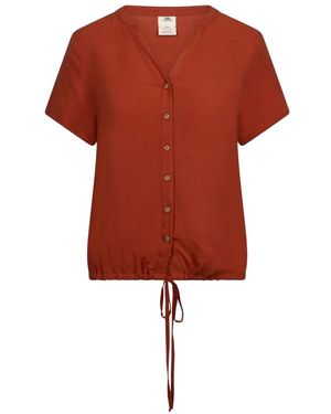 Trespass Ladies Beatrice Top (Burnt Sienna) - Red