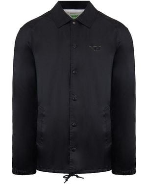 Supra X Heidi Klum Cochs Long Sleeve Button Up Jacket 101900 008 Nylon - Black