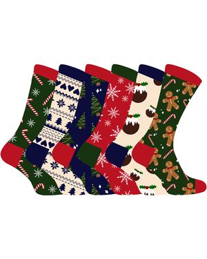 Sock Snob Christmas Socks - Black