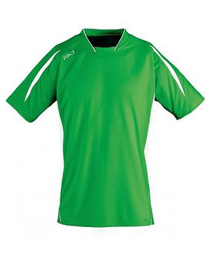 Sol's Maracana 2 Short Sleeve Football T-Shirt (Bright/ - Green