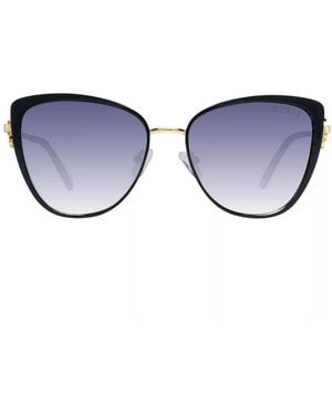 Guess Shiny Frame Legs Sunglasses - Blue