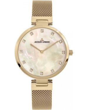 Jacques Lemans 1-2001D Ladies Milano Watch - Metallic