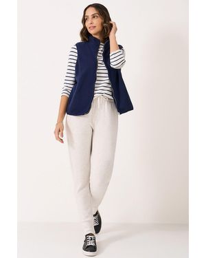 Crew Micro Fleece Soft Gilet - Blue
