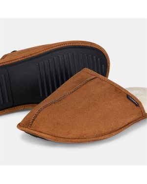Farah Ahlers Tan Slipper - Brown