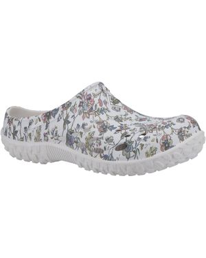 Muck Boot Muckster Lite Synthetic/Floral Print Clogs - Grey